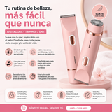 ✨ Afeitadora Eléctrica Íntima 2 en 1 – Piel suave sin cortes ni irritación