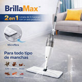 BrillaMax™ - Trapeador 2 en 1 de Microfibra Intelinge