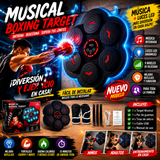 MAQUINA DE BOXEO MUSICAL HitForce™ ORIGINAL + 2 GUANTES DE BOX GRATIS