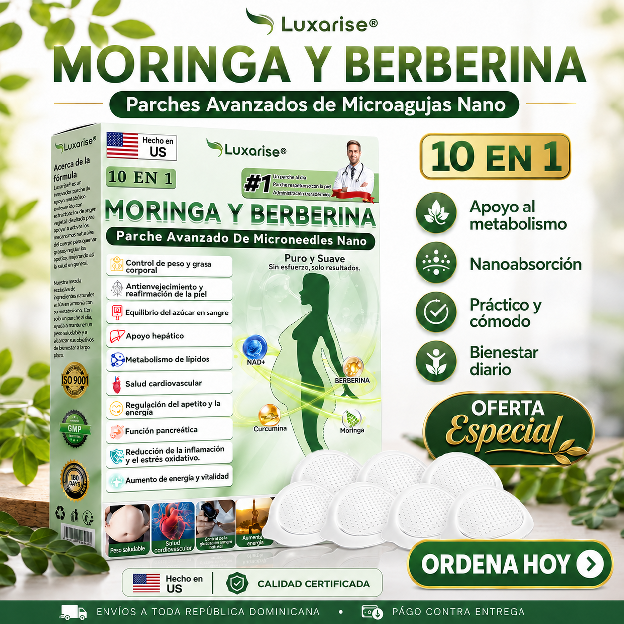 OFERTA 2X1 𝑷𝒂𝒓𝒄𝒉𝒆 𝐋𝐔𝗫𝐀𝙍𝐈𝑺𝐄™ 10 𝑬𝑵 1 𝑴𝒐𝒓𝒊𝒏𝒈𝒂 𝒀 𝑩𝒆𝒓𝒃𝒆𝒓𝒊𝒏𝒂 𝑨𝒗𝒂𝒏𝒛𝒂𝒅𝒐 𝑫𝒆 𝑴𝒊𝒄𝒓𝒐𝒏𝒆𝒆𝒅𝒍𝒆𝒔 𝑵𝒂𝒏𝒐