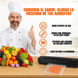 Selladora al Vacío Automática + Pack de Bolsas - VACUUM SEALER PREMIUM