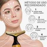 Masajeador Facial 3 en 1 con Tecnología 4D (Rostro - Ojos - Cuello)