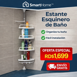 ESTANTE ESQUINERO PARA BAÑO SMARTHOME™ ORIGINAL