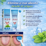 EELHOE™ ORIGINAL - Gel Limpiador de Lengua + Cepillo Profesional