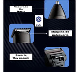 Rasuradora 3 en 1™ – Afeita, recorta y perfila con precisión