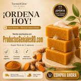 TurmeriGlow™ – Jabón 100% Orgánico de Cúrcuma ORIGINAL