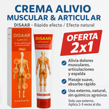 Crema Para Combatir dolores Articulares, Musculares, Artritis y Artrosis