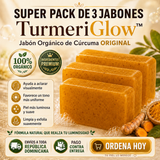 TurmeriGlow™ – Jabón 100% Orgánico de Cúrcuma ORIGINAL