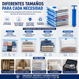 🧳 Bolsas de Almacenamiento al Vacío Vauli™ + Bomba de Extracción