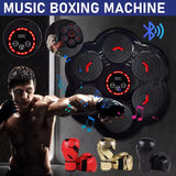MAQUINA DE BOXEO MUSICAL HitForce™ ORIGINAL + 2 GUANTES DE BOX GRATIS