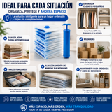 🧳 Bolsas de Almacenamiento al Vacío Vauli™ + Bomba de Extracción