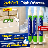 Pack De 3 – Restaurador de Juntas Premium Triple Cobertura