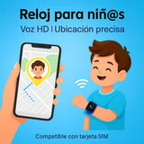 RELOJ INTELIGENTE SMARTKIT™ PARA NIÑOS CON GPS