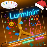 Pizarra Luminica Luminín™ - La Pizarra Que Todos los Niños Aman 😍