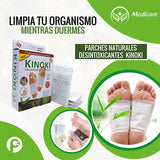 PACK DE 10 PARCHES DESINTOXICANTE KINOKI - ENVÍO A TODA REPÚBLICA DOMINICANA 🇩🇴 / PAGUE AL RECIBIR